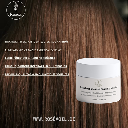 Roséa Deep Cleanse Scalp Scrub N°04